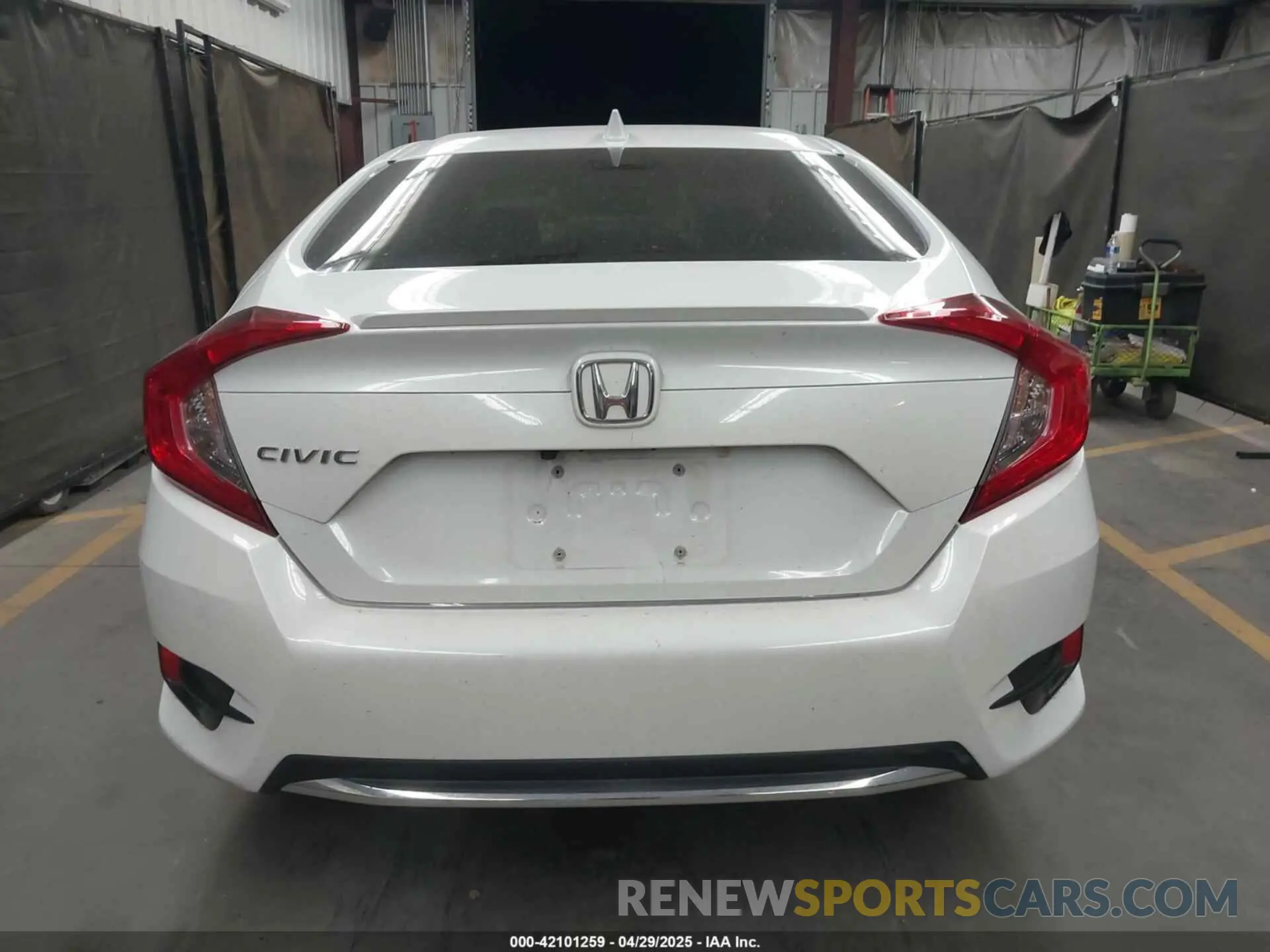 16 Photograph of a damaged car 19XFC1F38ME011141 HONDA CIVIC 2021