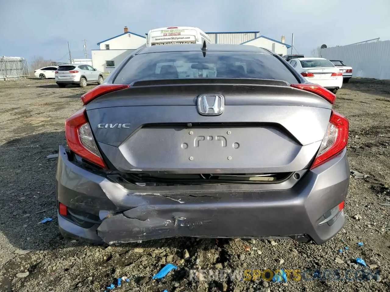 6 Photograph of a damaged car 19XFC1F38ME202526 HONDA CIVIC 2021