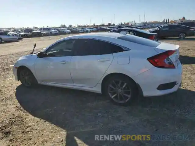 2 Photograph of a damaged car 19XFC1F38ME205734 HONDA CIVIC 2021