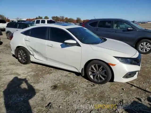 4 Photograph of a damaged car 19XFC1F38ME205734 HONDA CIVIC 2021