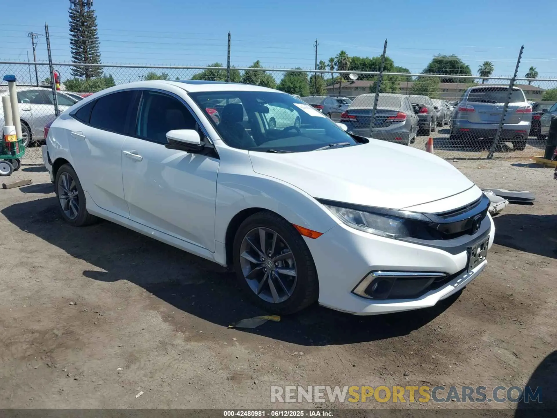 14 Photograph of a damaged car 19XFC1F38ME205751 HONDA CIVIC 2021