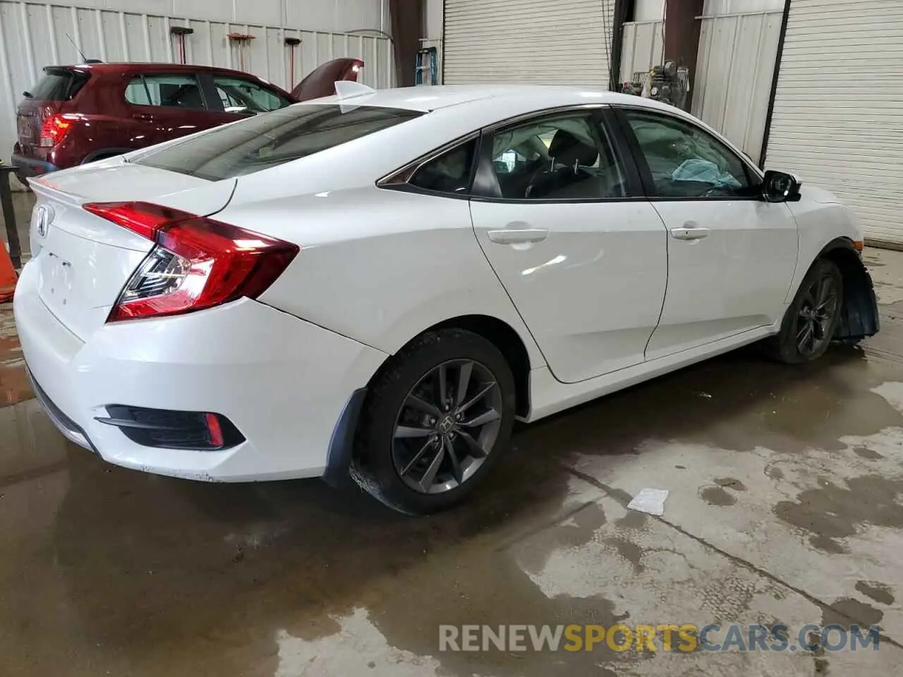 3 Photograph of a damaged car 19XFC1F38ME206401 HONDA CIVIC 2021
