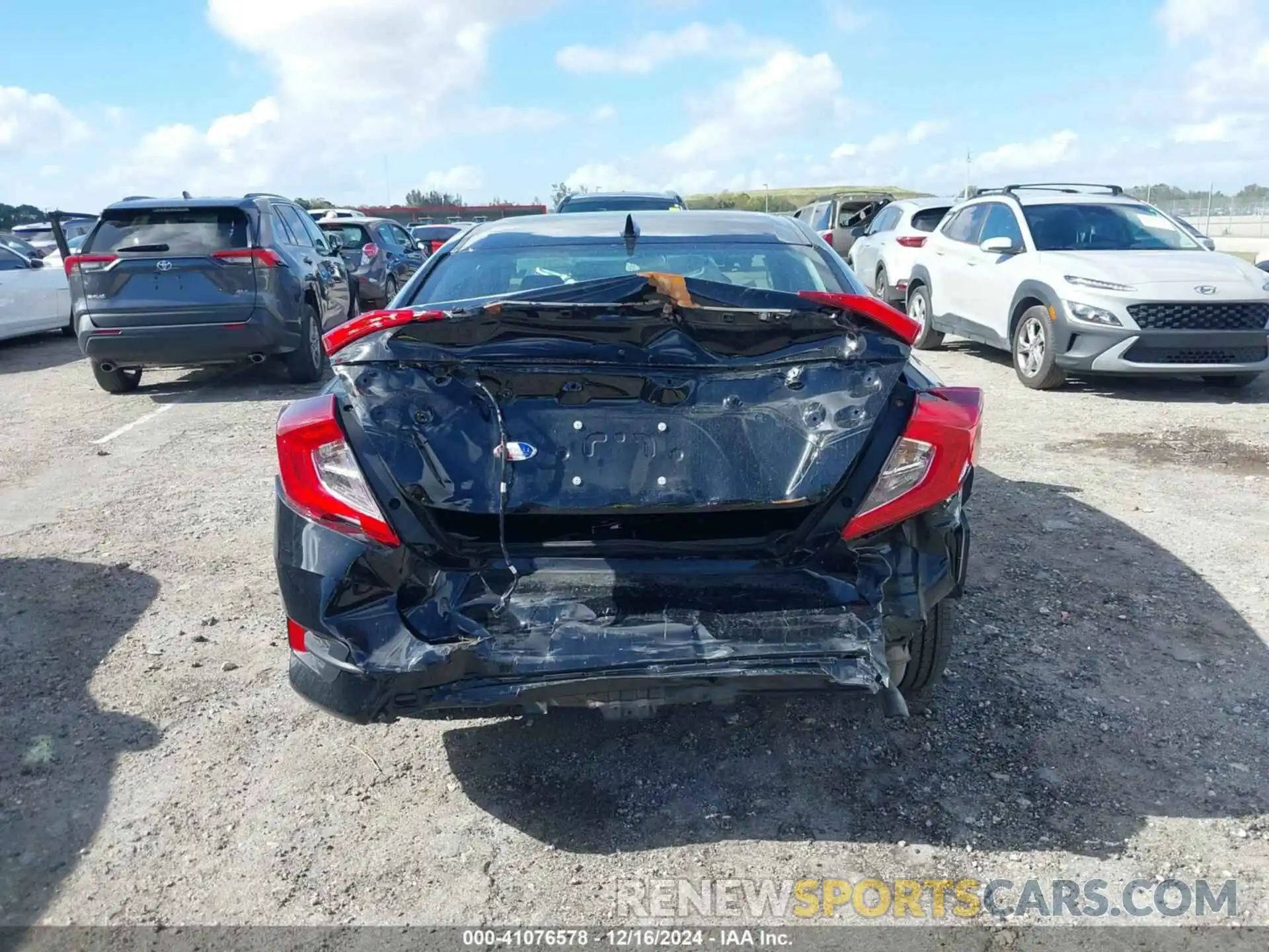 6 Photograph of a damaged car 19XFC1F39ME002366 HONDA CIVIC 2021