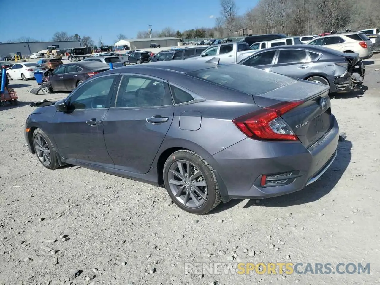 2 Photograph of a damaged car 19XFC1F39ME008135 HONDA CIVIC 2021