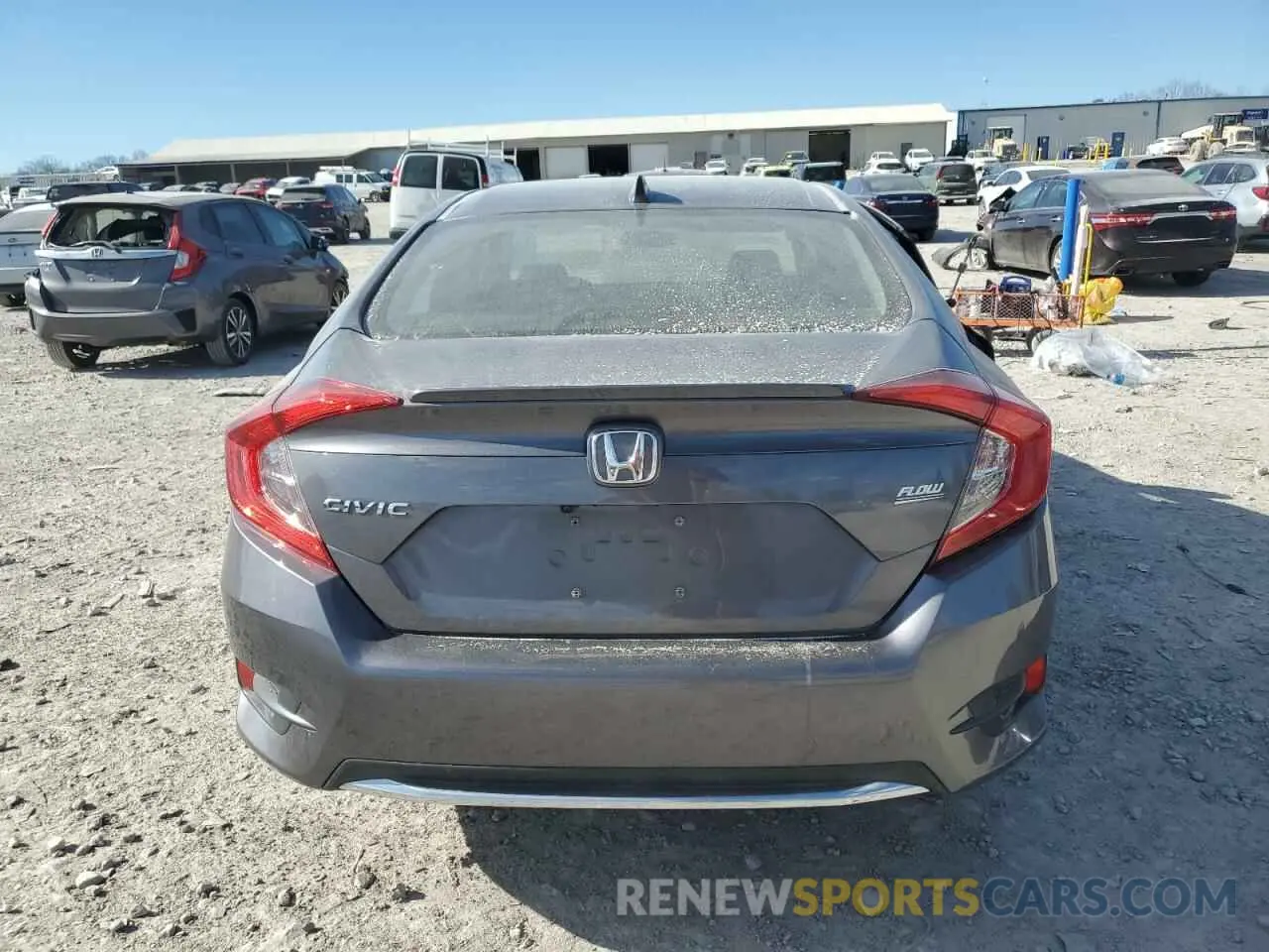 6 Photograph of a damaged car 19XFC1F39ME008135 HONDA CIVIC 2021