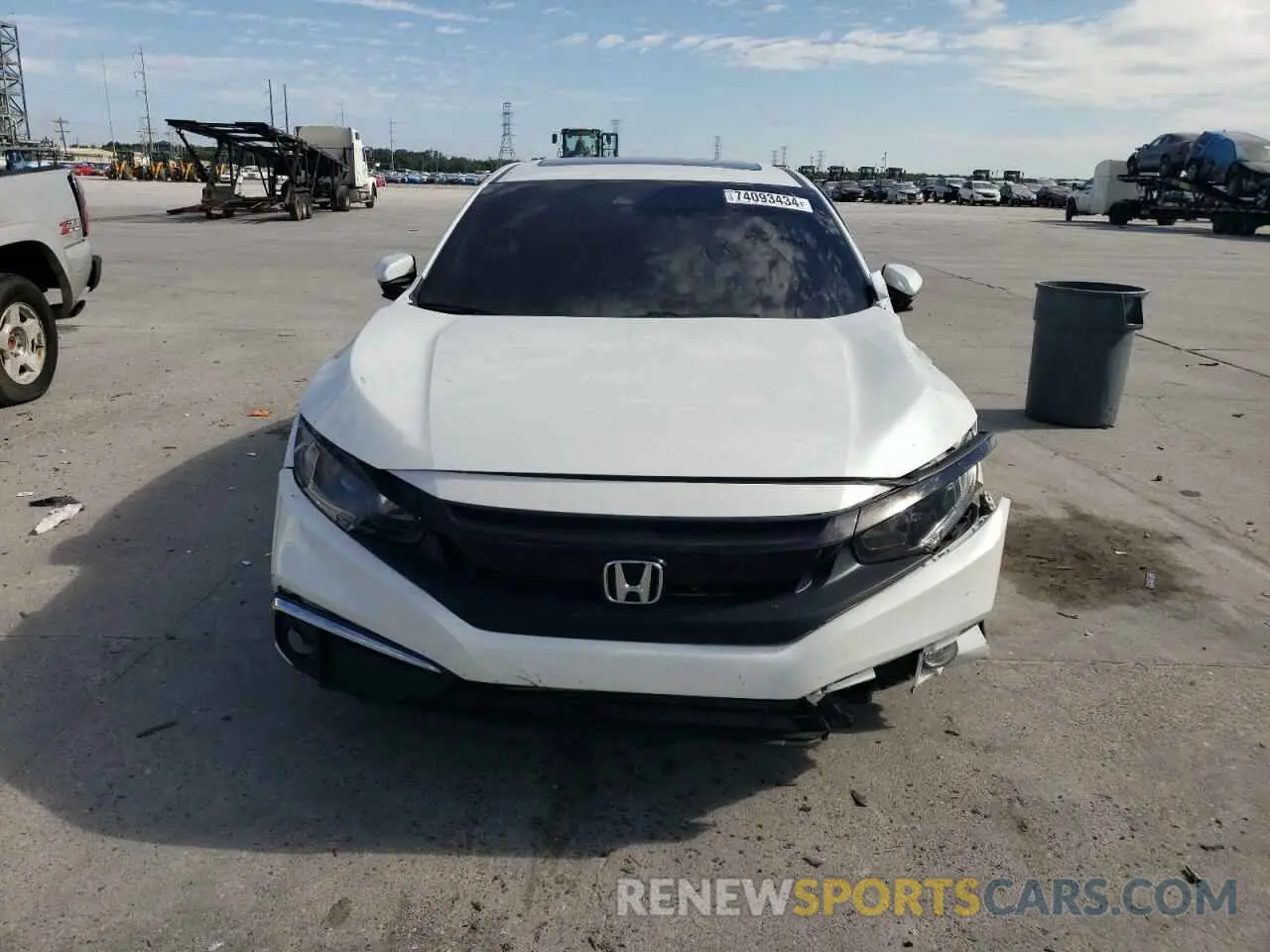 5 Photograph of a damaged car 19XFC1F39ME012816 HONDA CIVIC 2021