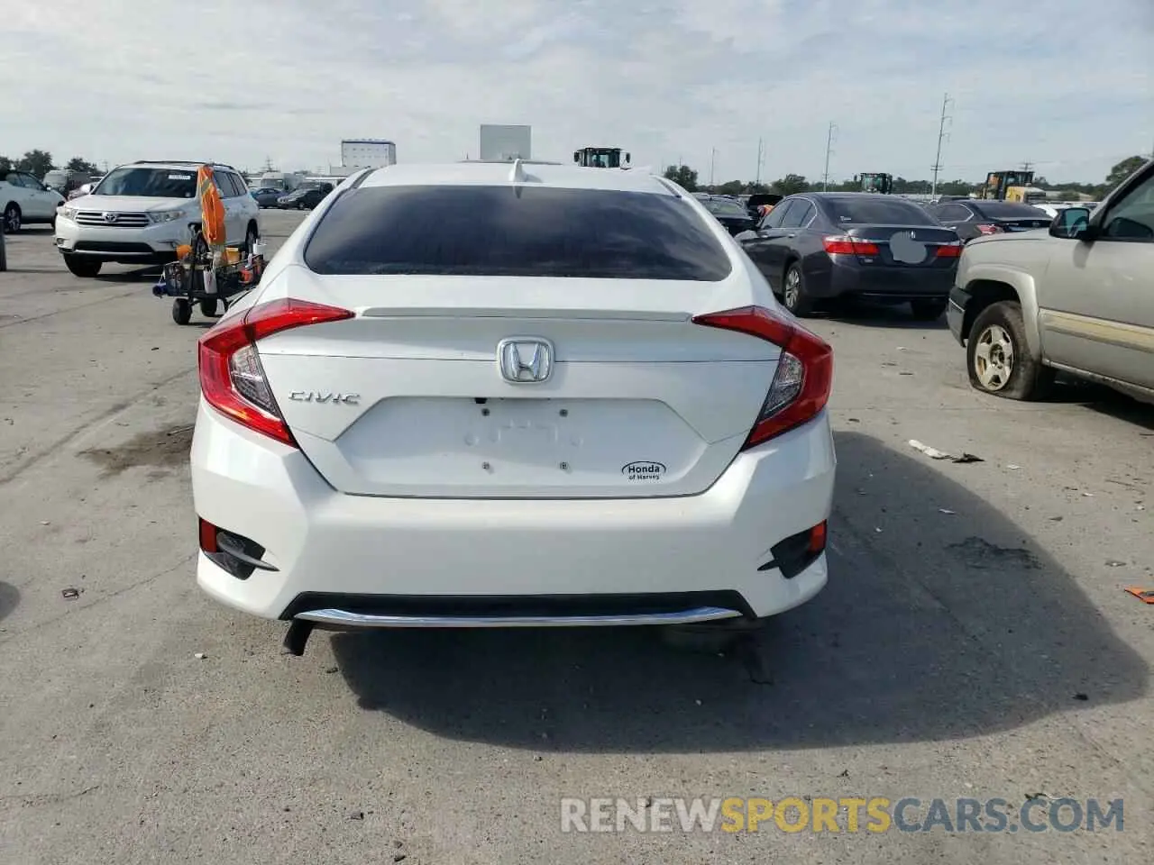 6 Photograph of a damaged car 19XFC1F39ME012816 HONDA CIVIC 2021