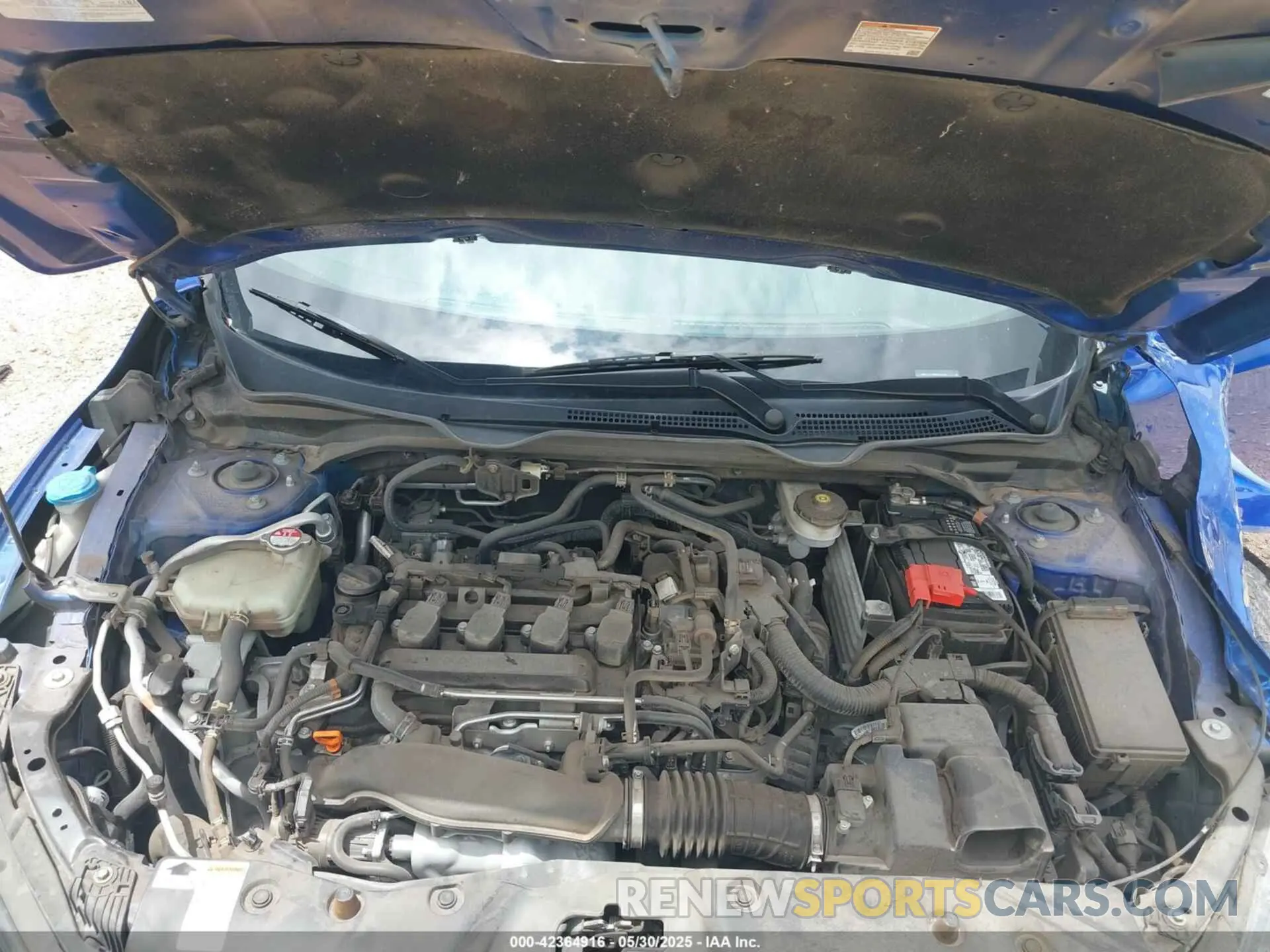 10 Photograph of a damaged car 19XFC1F39ME013142 HONDA CIVIC 2021