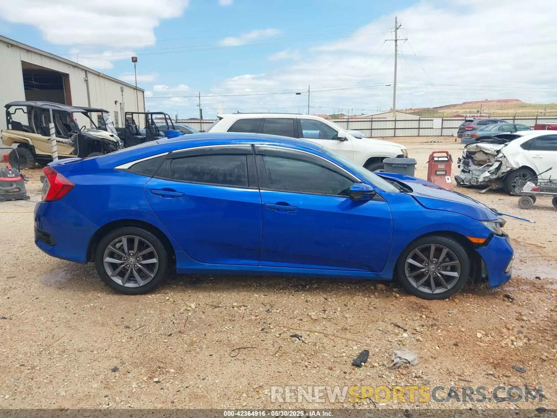 13 Photograph of a damaged car 19XFC1F39ME013142 HONDA CIVIC 2021
