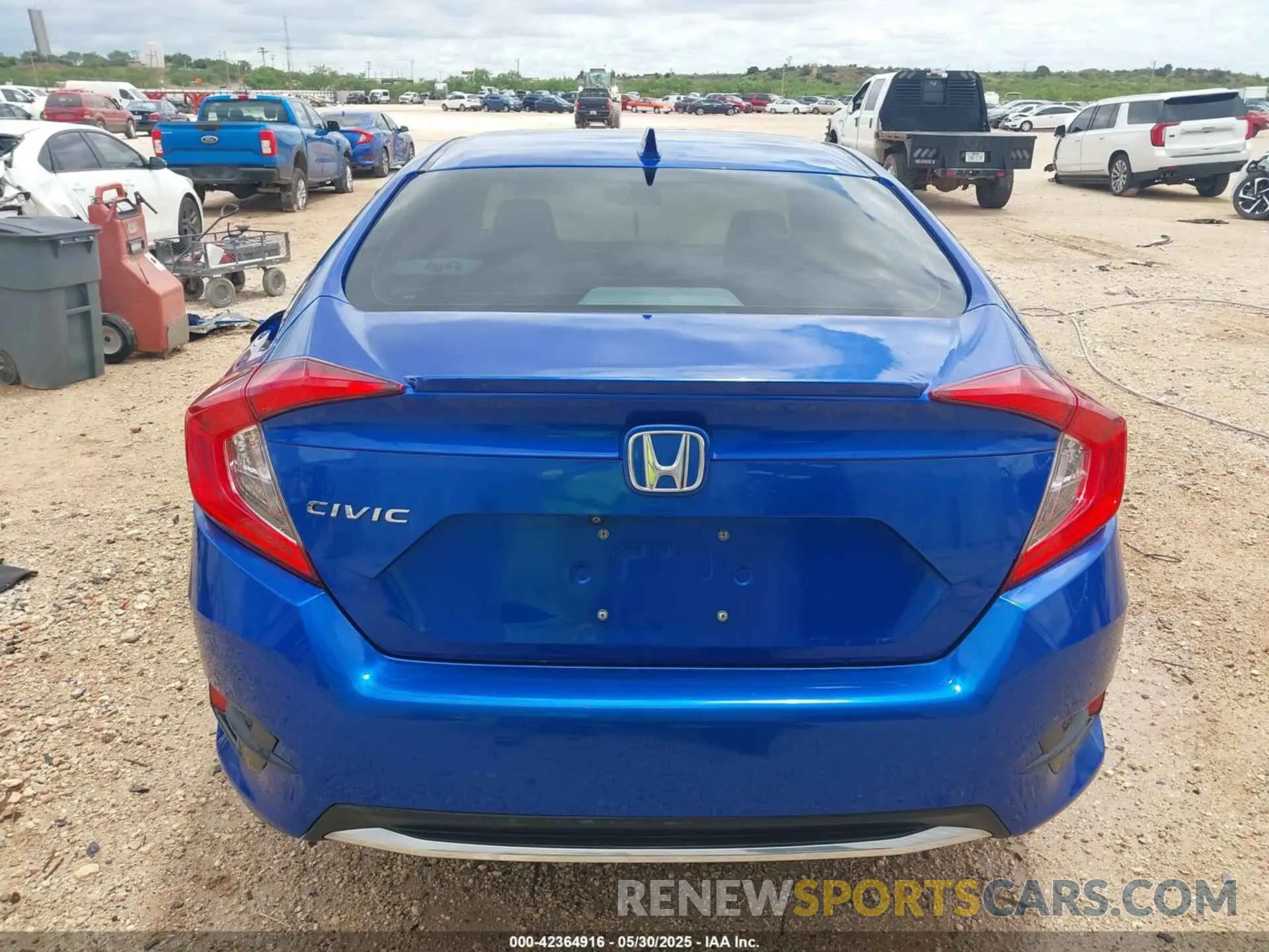 16 Photograph of a damaged car 19XFC1F39ME013142 HONDA CIVIC 2021