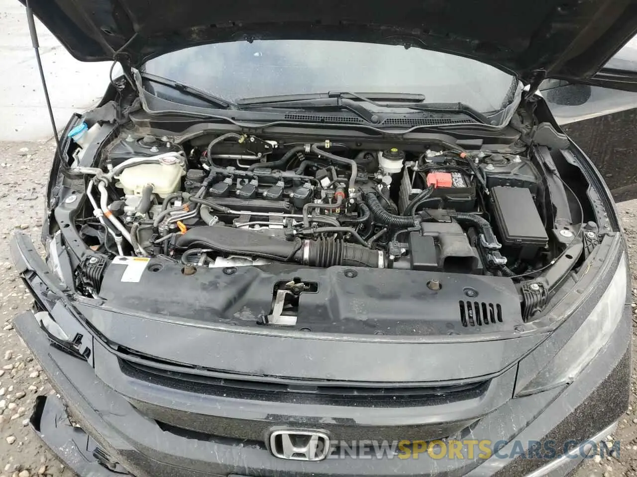 13 Photograph of a damaged car 19XFC1F3XME001792 HONDA CIVIC 2021
