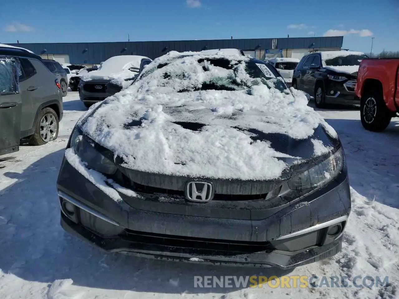 5 Photograph of a damaged car 19XFC1F3XME004787 HONDA CIVIC 2021