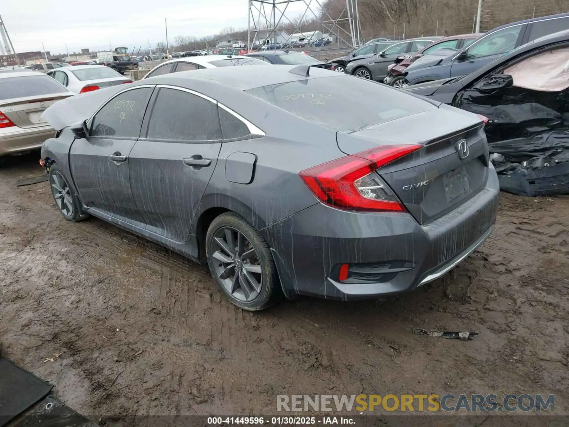 3 Photograph of a damaged car 19XFC1F3XME009732 HONDA CIVIC 2021