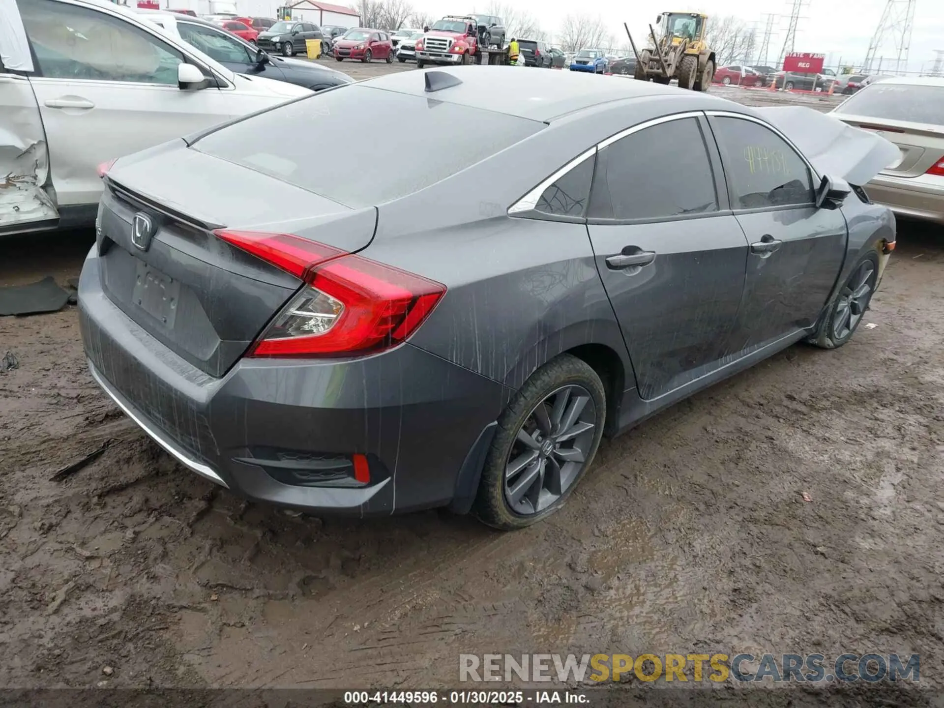 4 Photograph of a damaged car 19XFC1F3XME009732 HONDA CIVIC 2021