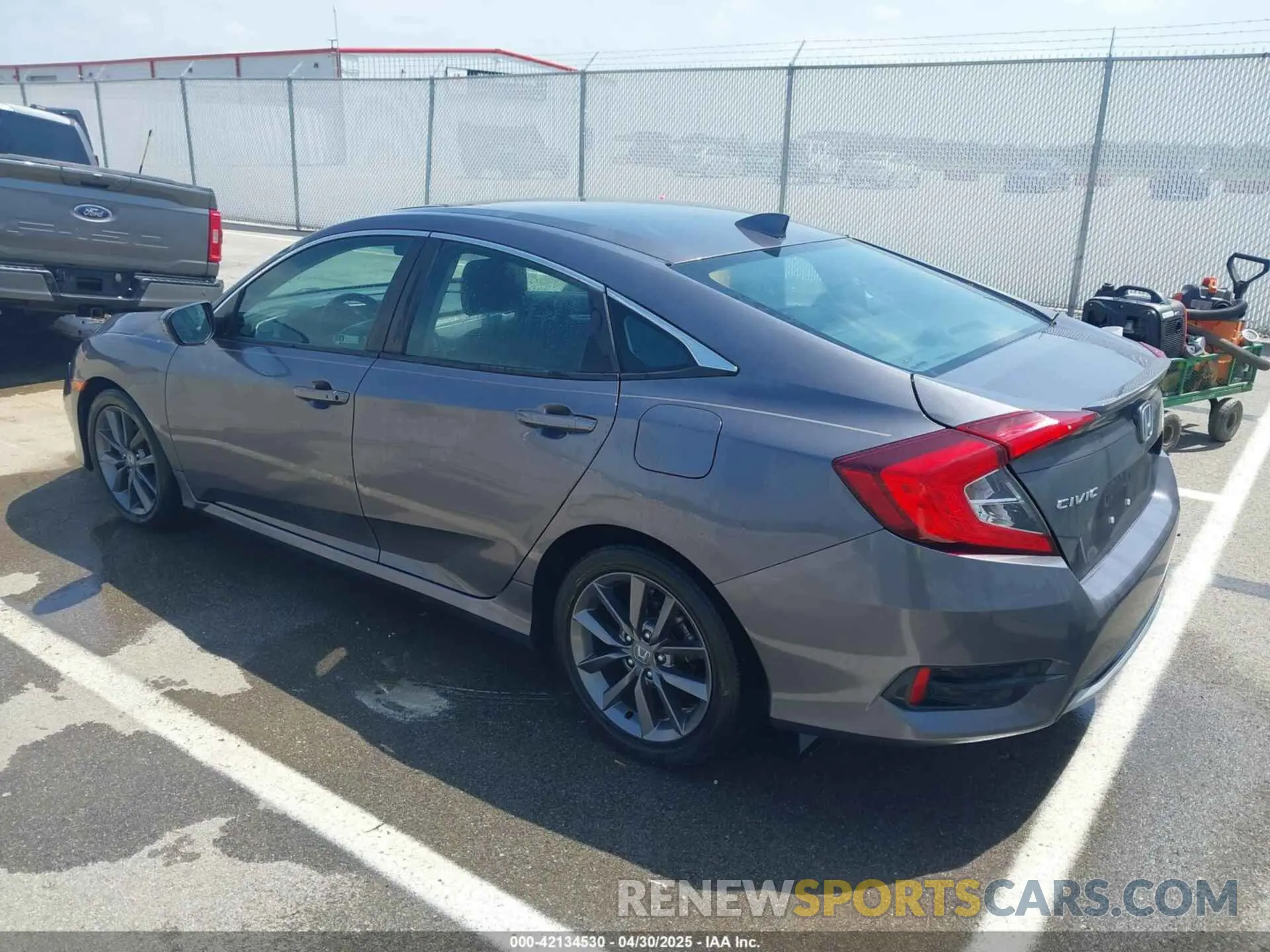 3 Photograph of a damaged car 19XFC1F3XME009794 HONDA CIVIC 2021