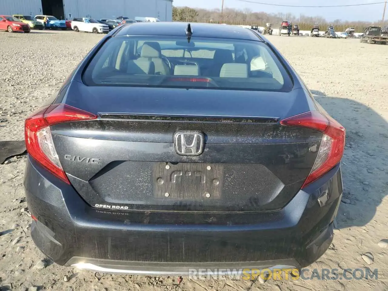 6 Photograph of a damaged car 19XFC1F3XME200597 HONDA CIVIC 2021