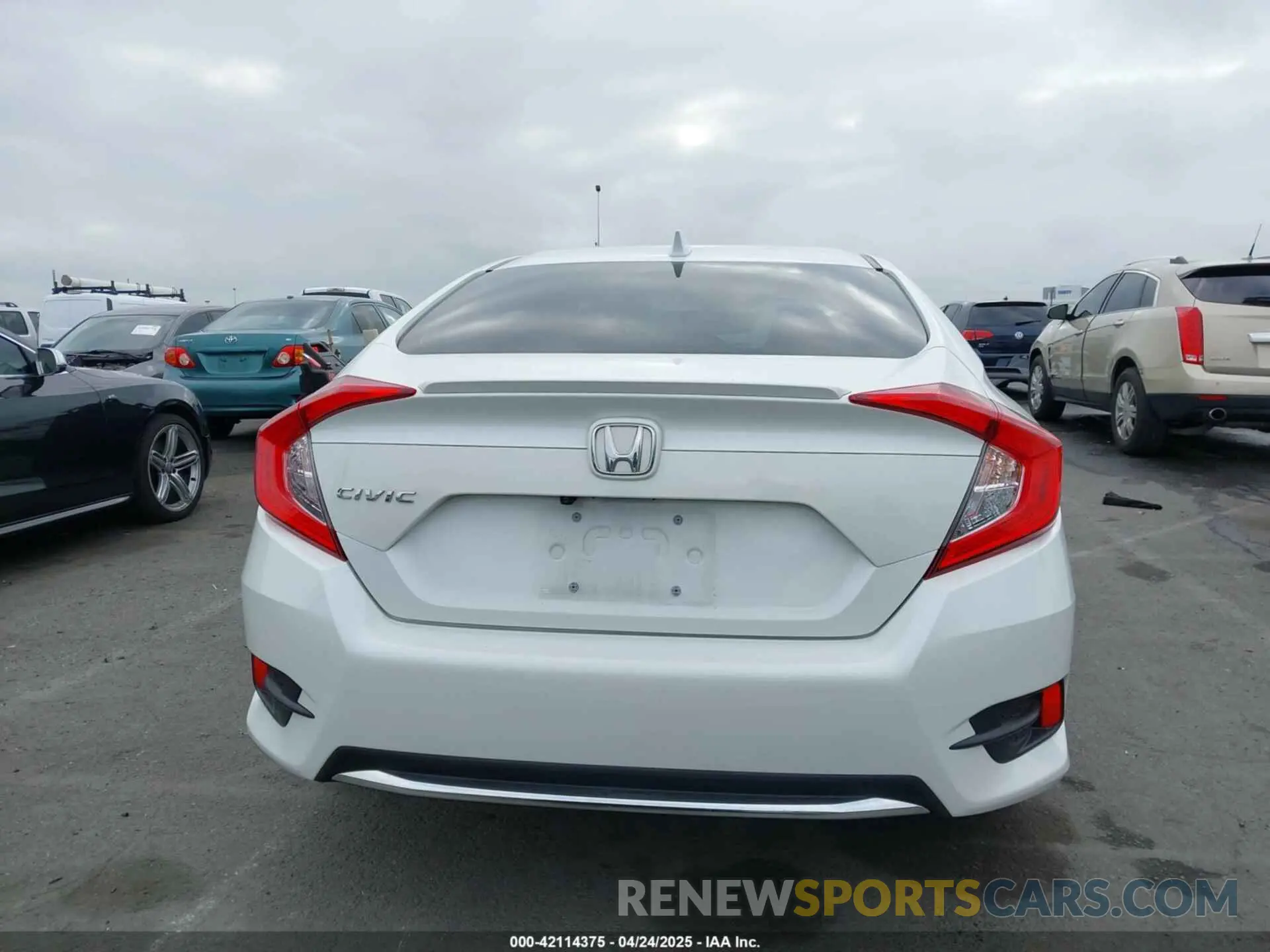 16 Photograph of a damaged car 19XFC1F3XME203726 HONDA CIVIC 2021
