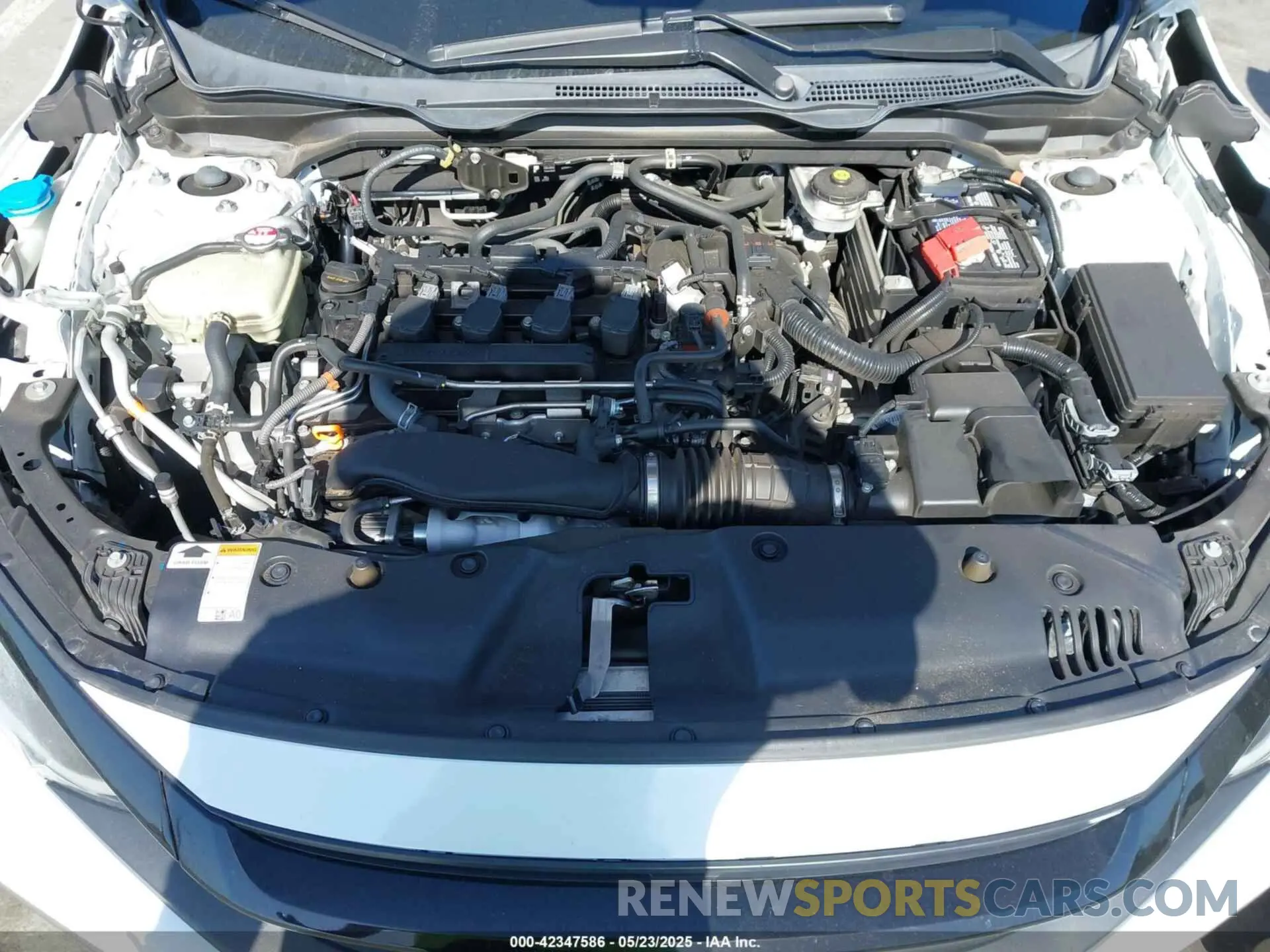 10 Photograph of a damaged car 19XFC1F73ME202145 HONDA CIVIC 2021
