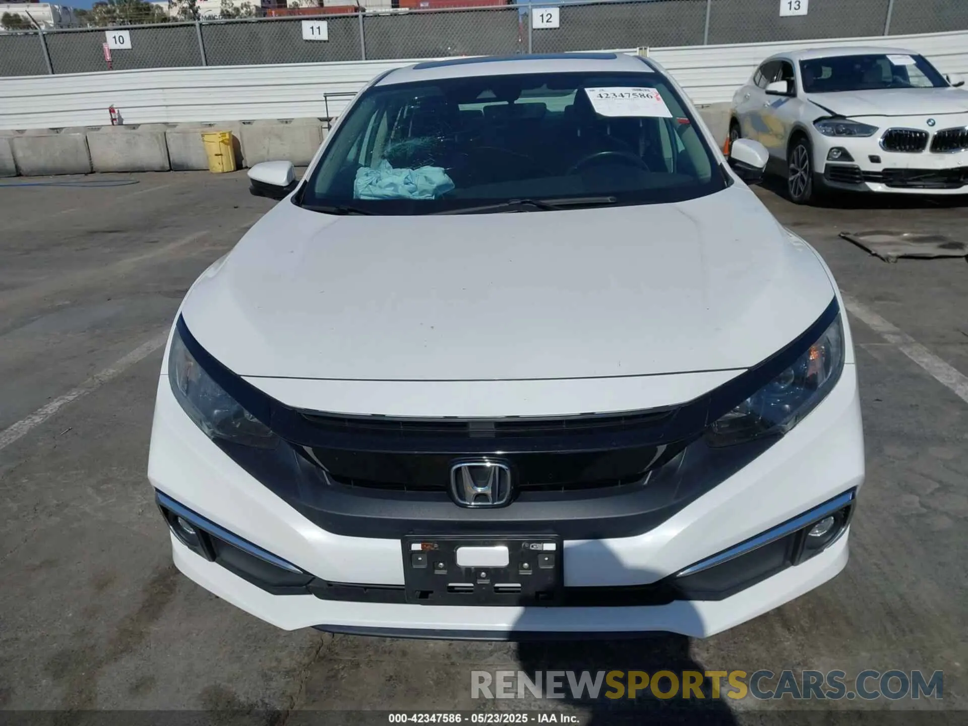 12 Photograph of a damaged car 19XFC1F73ME202145 HONDA CIVIC 2021