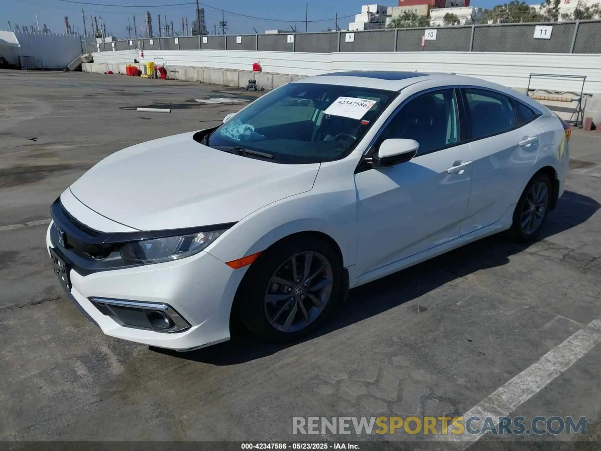 2 Photograph of a damaged car 19XFC1F73ME202145 HONDA CIVIC 2021