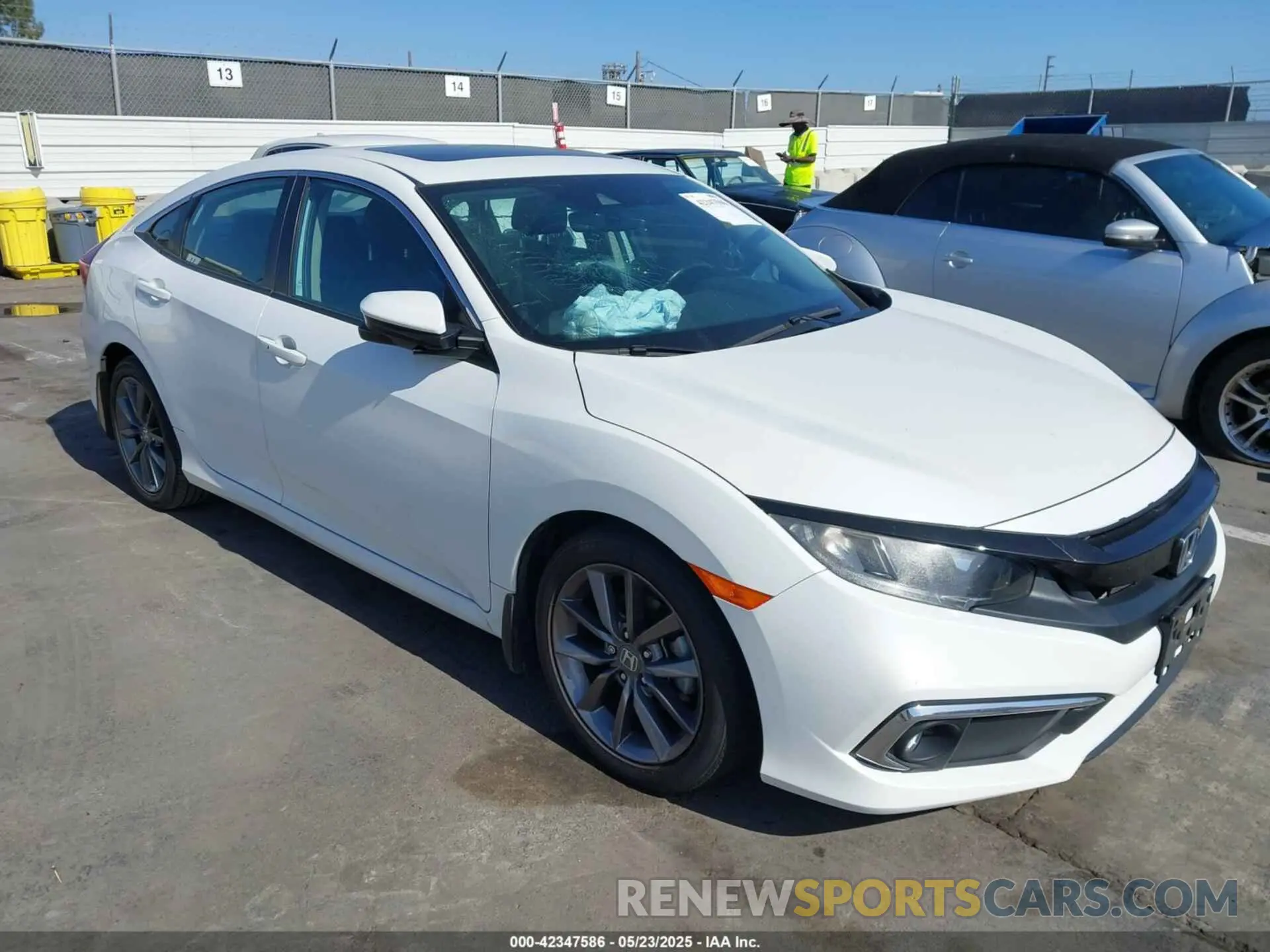 6 Photograph of a damaged car 19XFC1F73ME202145 HONDA CIVIC 2021
