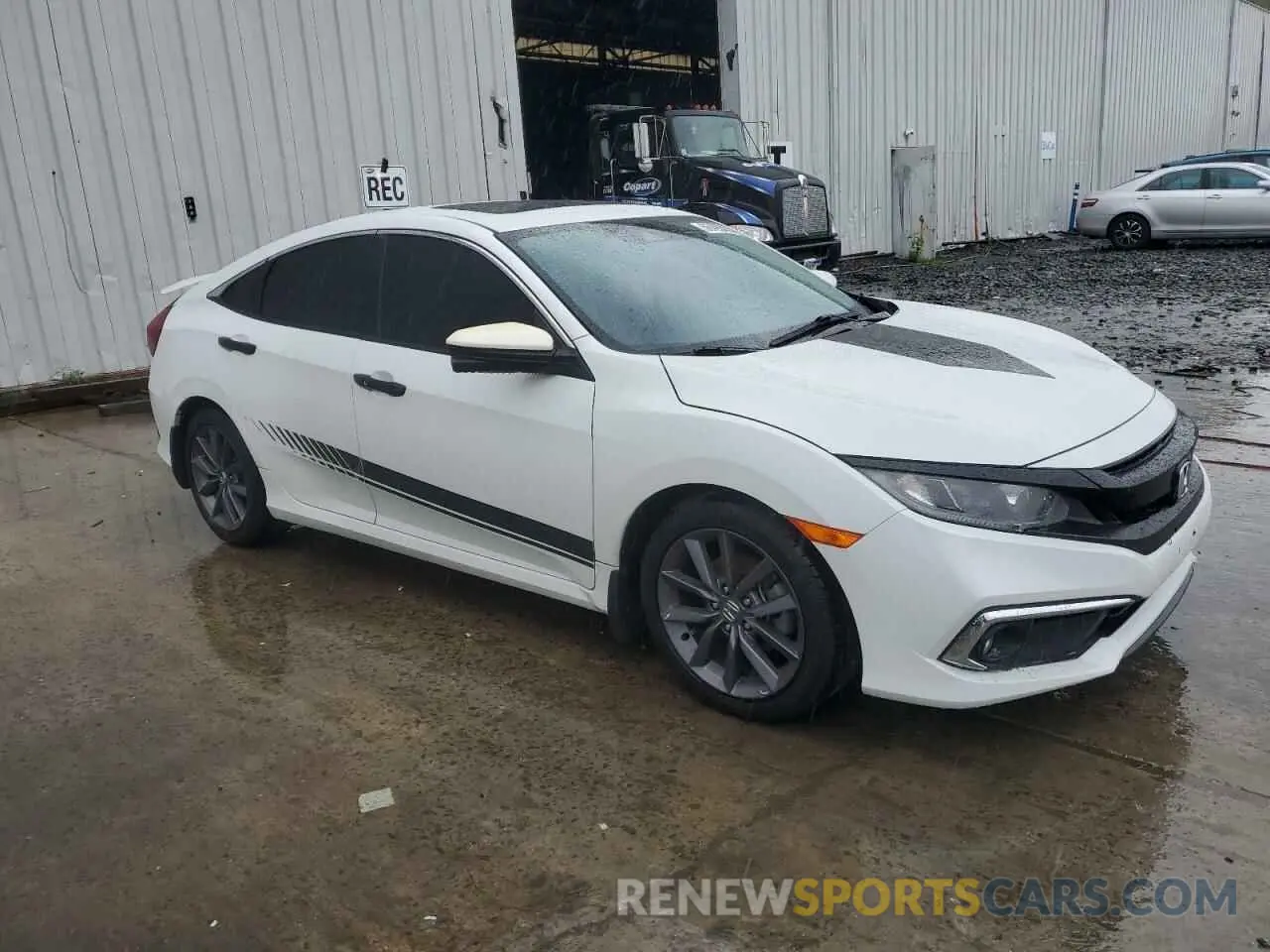 4 Photograph of a damaged car 19XFC1F73ME207359 HONDA CIVIC 2021