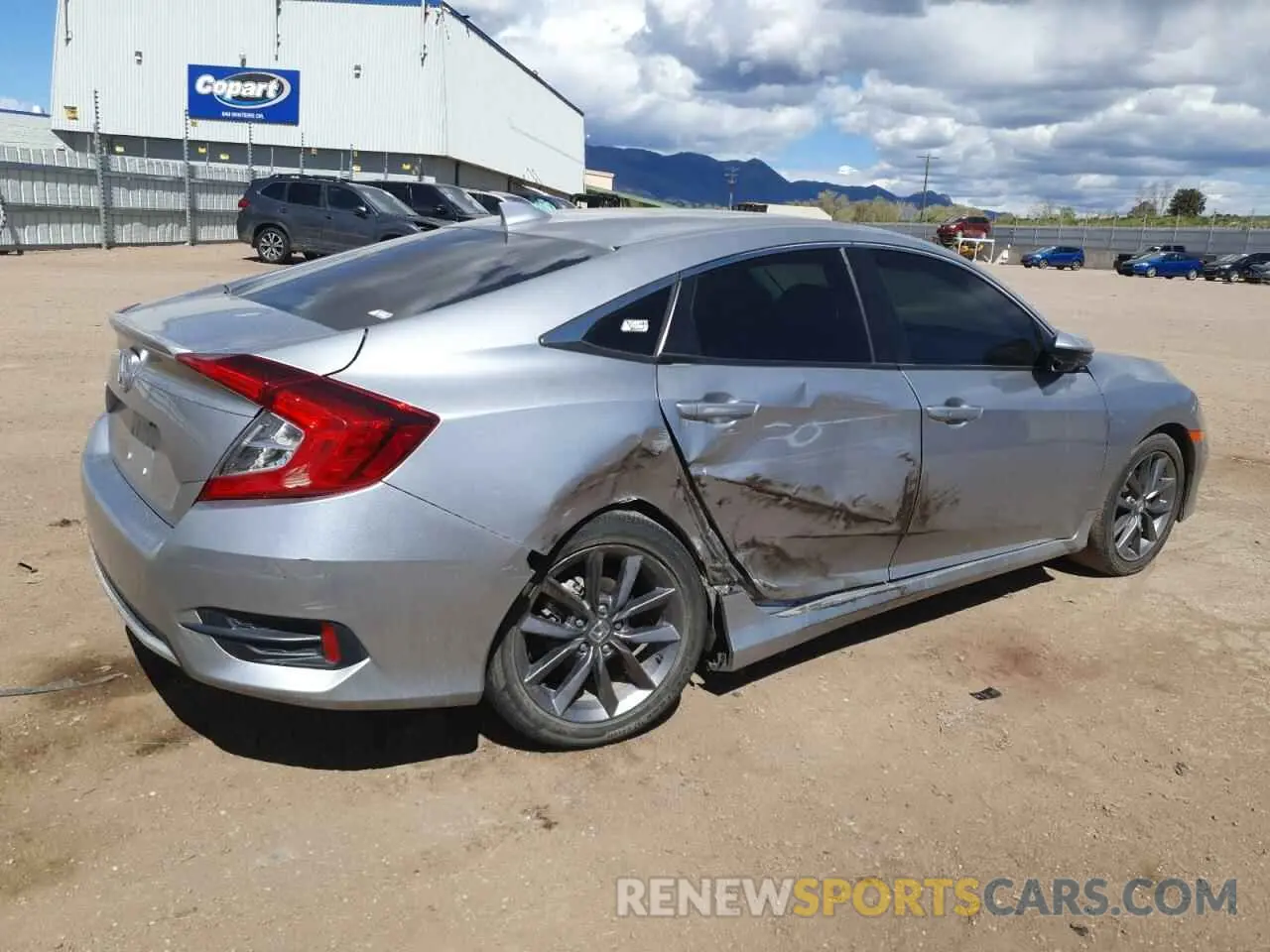 3 Photograph of a damaged car 19XFC1F74ME208536 HONDA CIVIC 2021