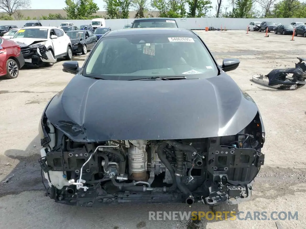 5 Photograph of a damaged car 19XFC1F76ME010007 HONDA CIVIC 2021