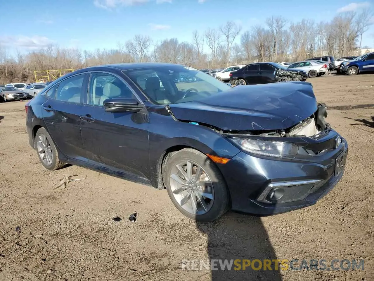 4 Photograph of a damaged car 19XFC1F76ME202334 HONDA CIVIC 2021