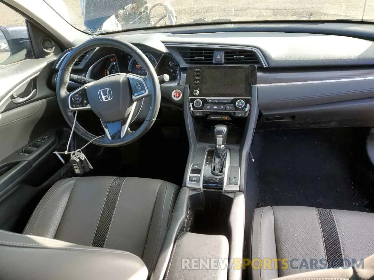 8 Photograph of a damaged car 19XFC1F76ME202334 HONDA CIVIC 2021