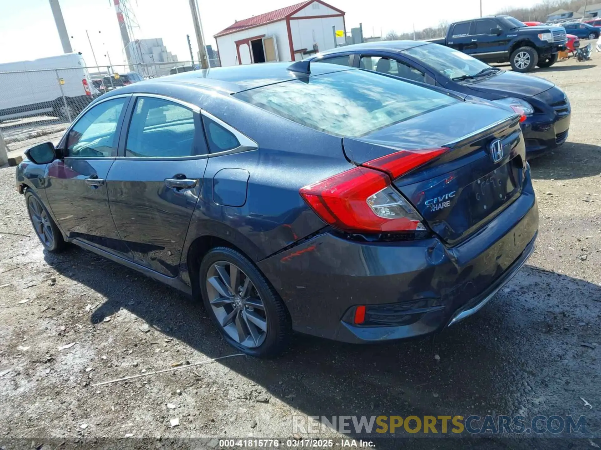 3 Photograph of a damaged car 19XFC1F77ME005740 HONDA CIVIC 2021