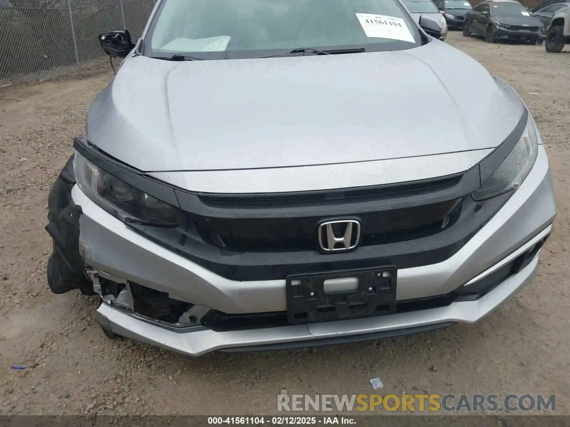 17 Photograph of a damaged car 19XFC1F77ME011926 HONDA CIVIC 2021