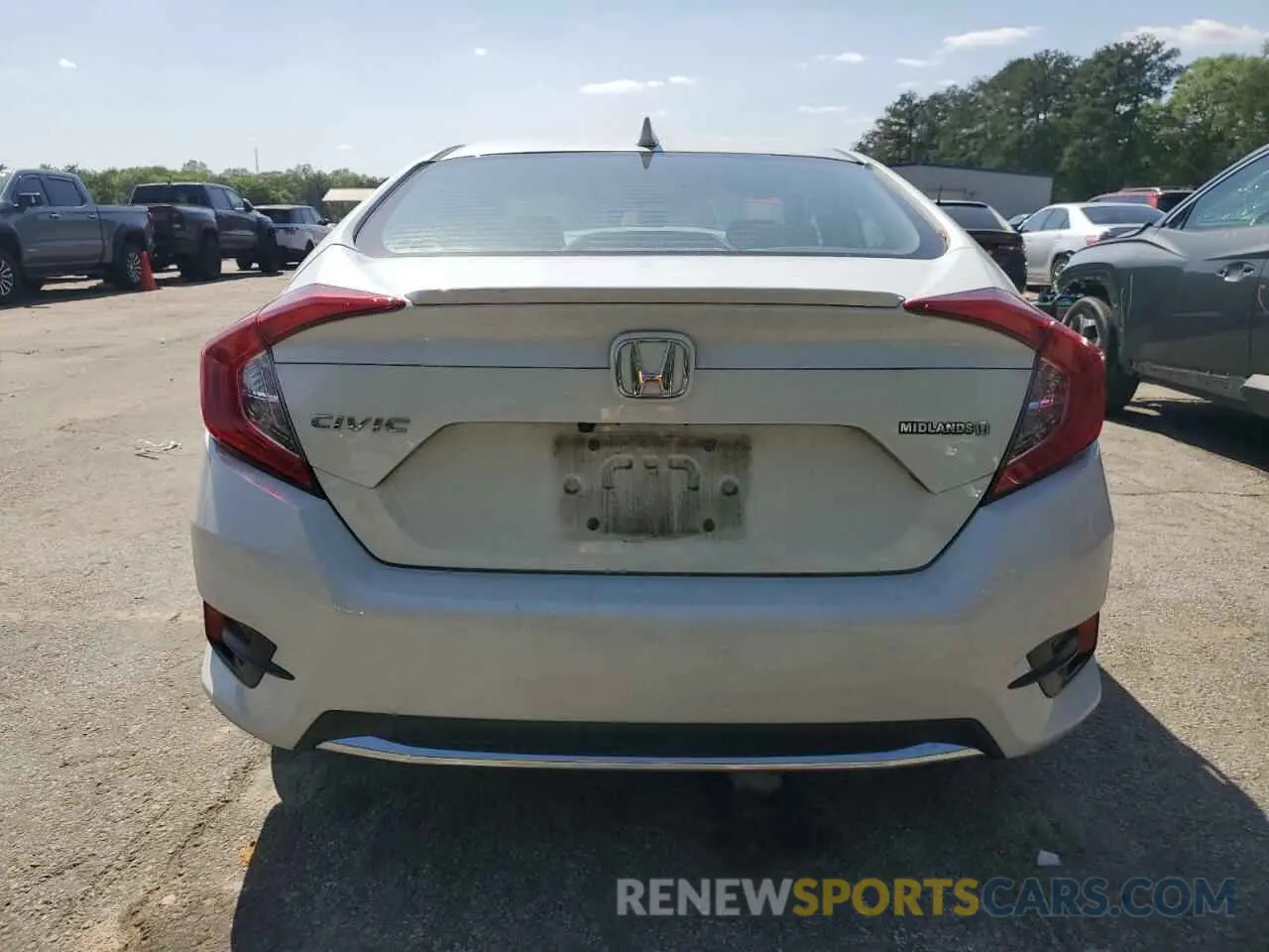 6 Photograph of a damaged car 19XFC1F78ME009165 HONDA CIVIC 2021