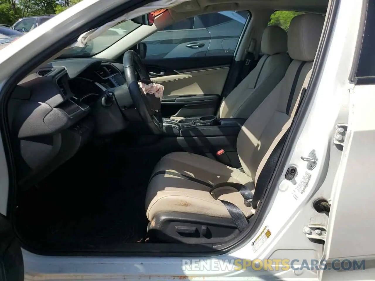 7 Photograph of a damaged car 19XFC1F78ME009165 HONDA CIVIC 2021