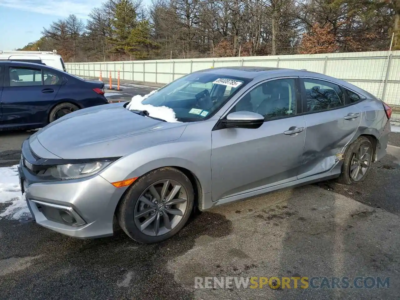 1 Photograph of a damaged car 19XFC1F78ME202898 HONDA CIVIC 2021