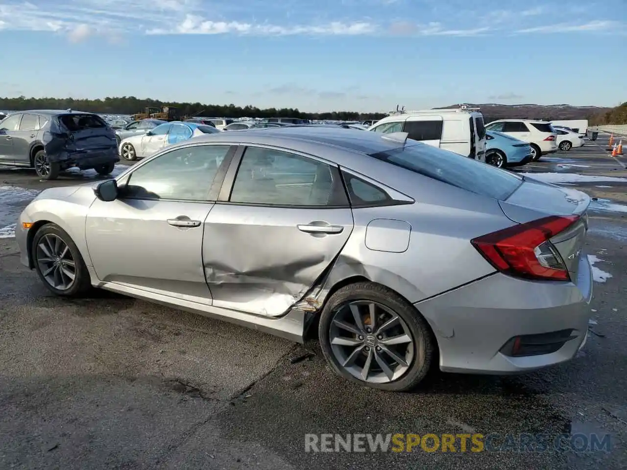 2 Photograph of a damaged car 19XFC1F78ME202898 HONDA CIVIC 2021