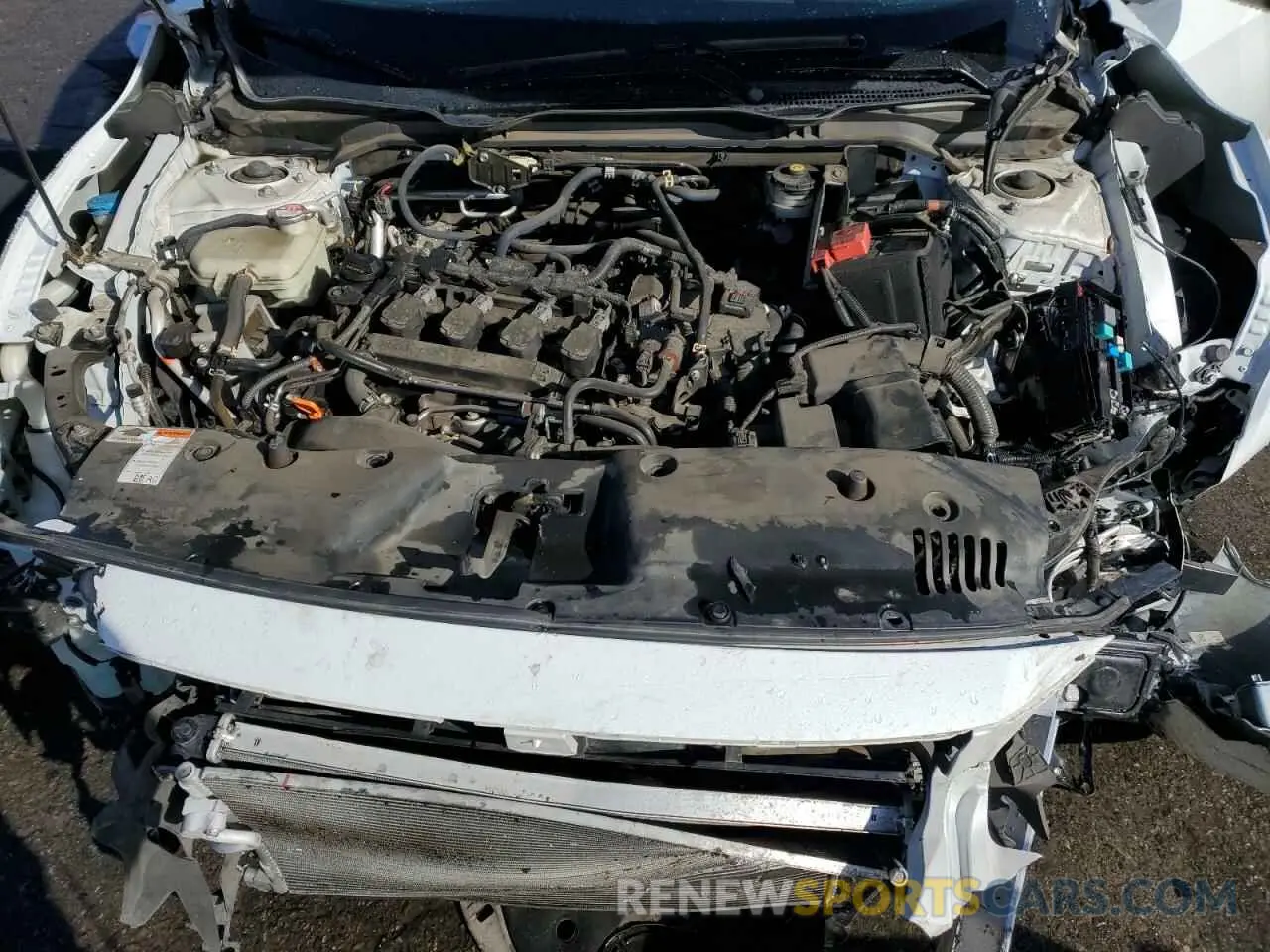 11 Photograph of a damaged car 19XFC1F79ME201100 HONDA CIVIC 2021
