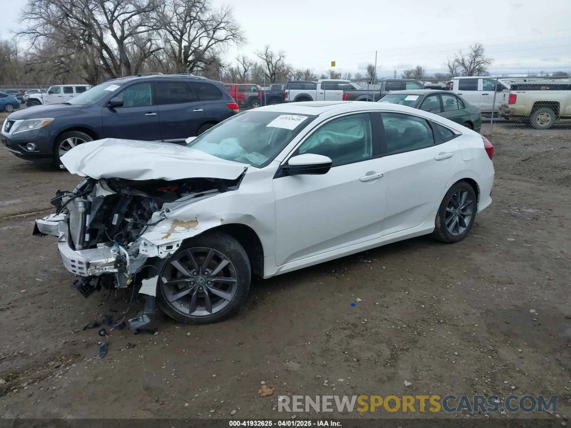 2 Photograph of a damaged car 19XFC1F7XME005554 HONDA CIVIC 2021