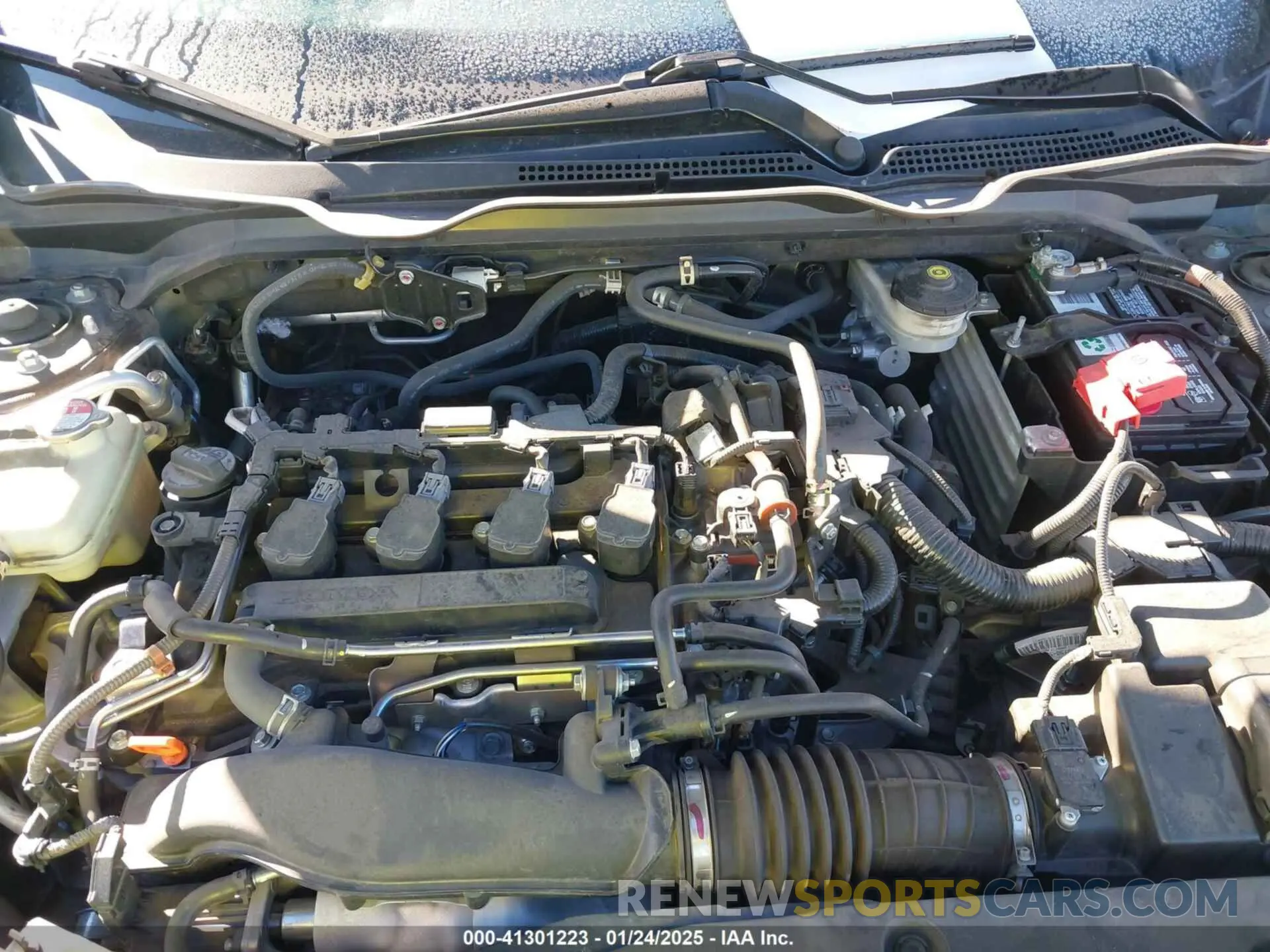 10 Photograph of a damaged car 19XFC1F7XME013492 HONDA CIVIC 2021