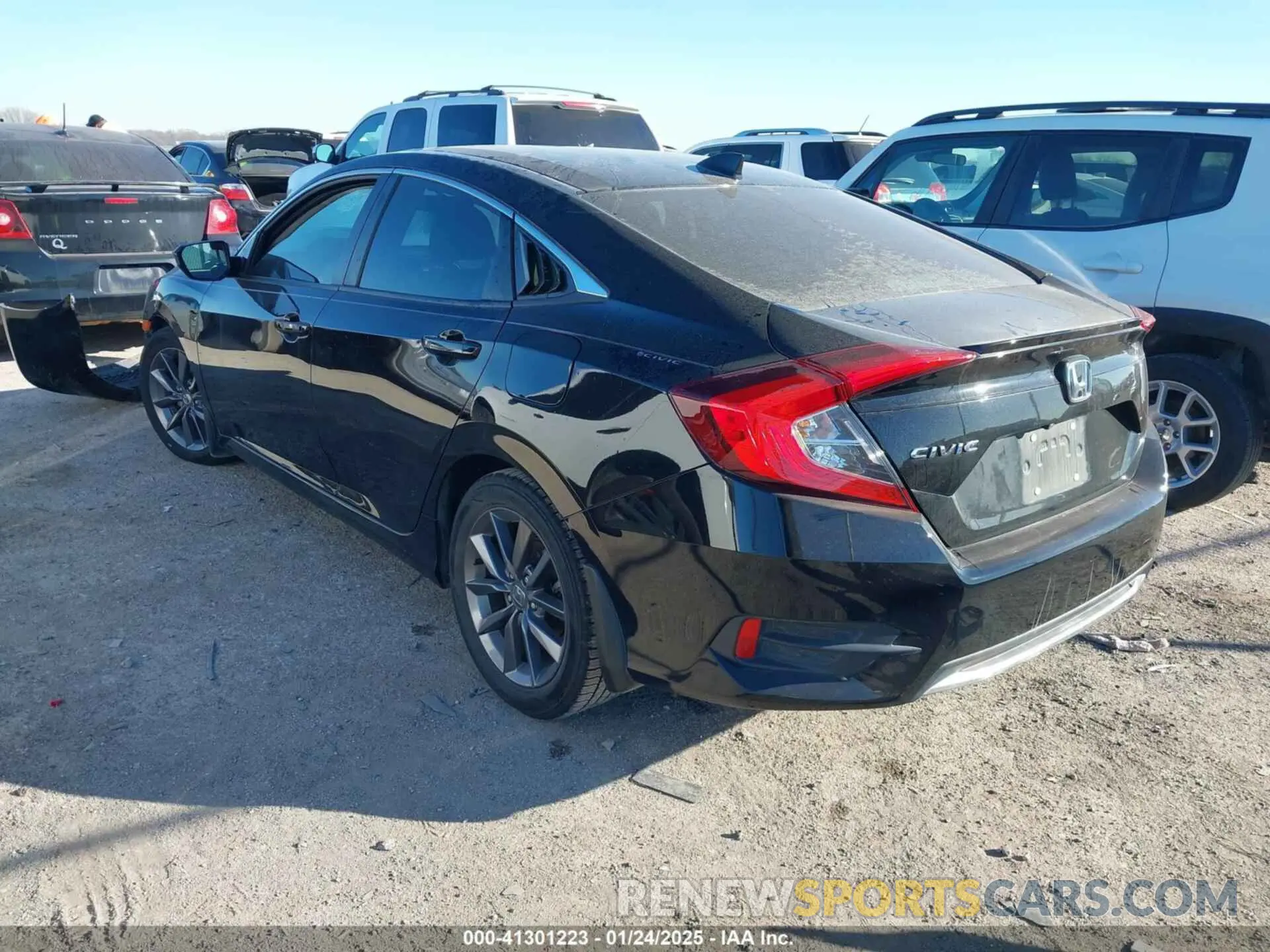 3 Photograph of a damaged car 19XFC1F7XME013492 HONDA CIVIC 2021