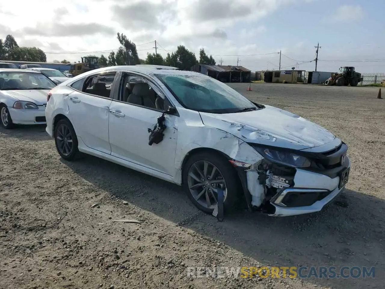 4 Photograph of a damaged car 19XFC1F7XME202076 HONDA CIVIC 2021