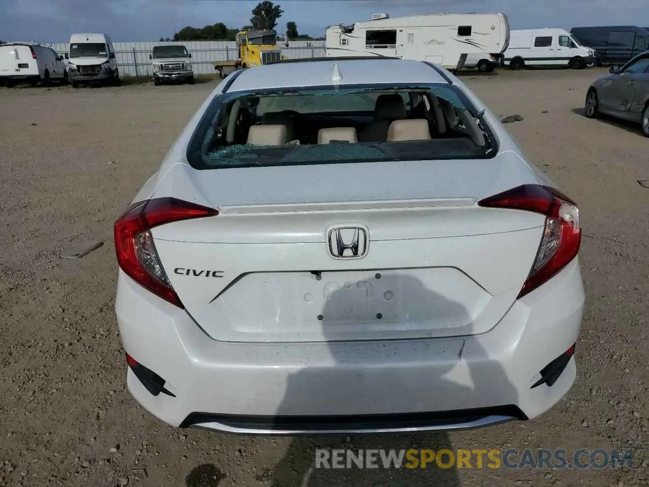 6 Photograph of a damaged car 19XFC1F7XME202076 HONDA CIVIC 2021