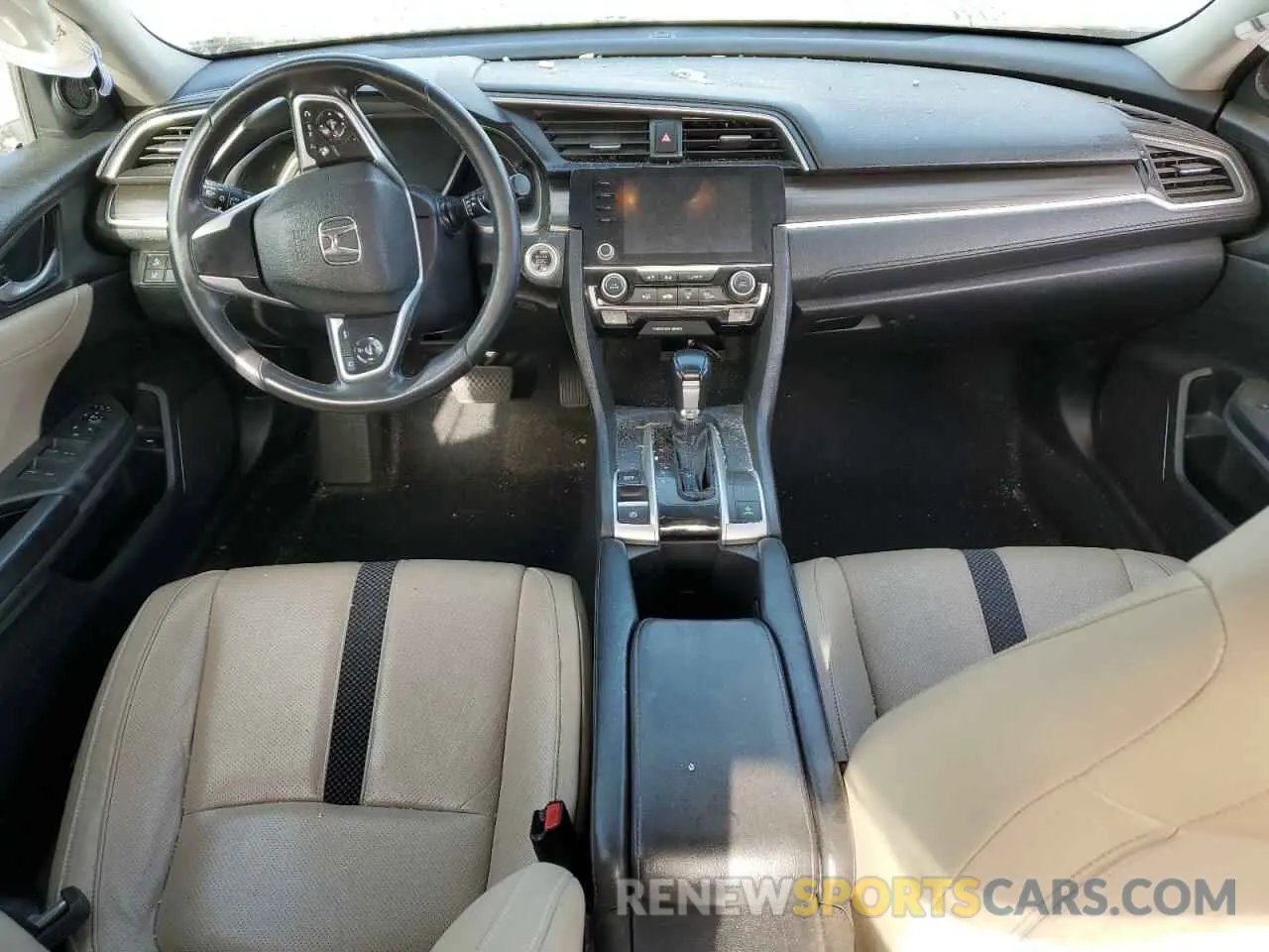 8 Photograph of a damaged car 19XFC1F7XME202076 HONDA CIVIC 2021