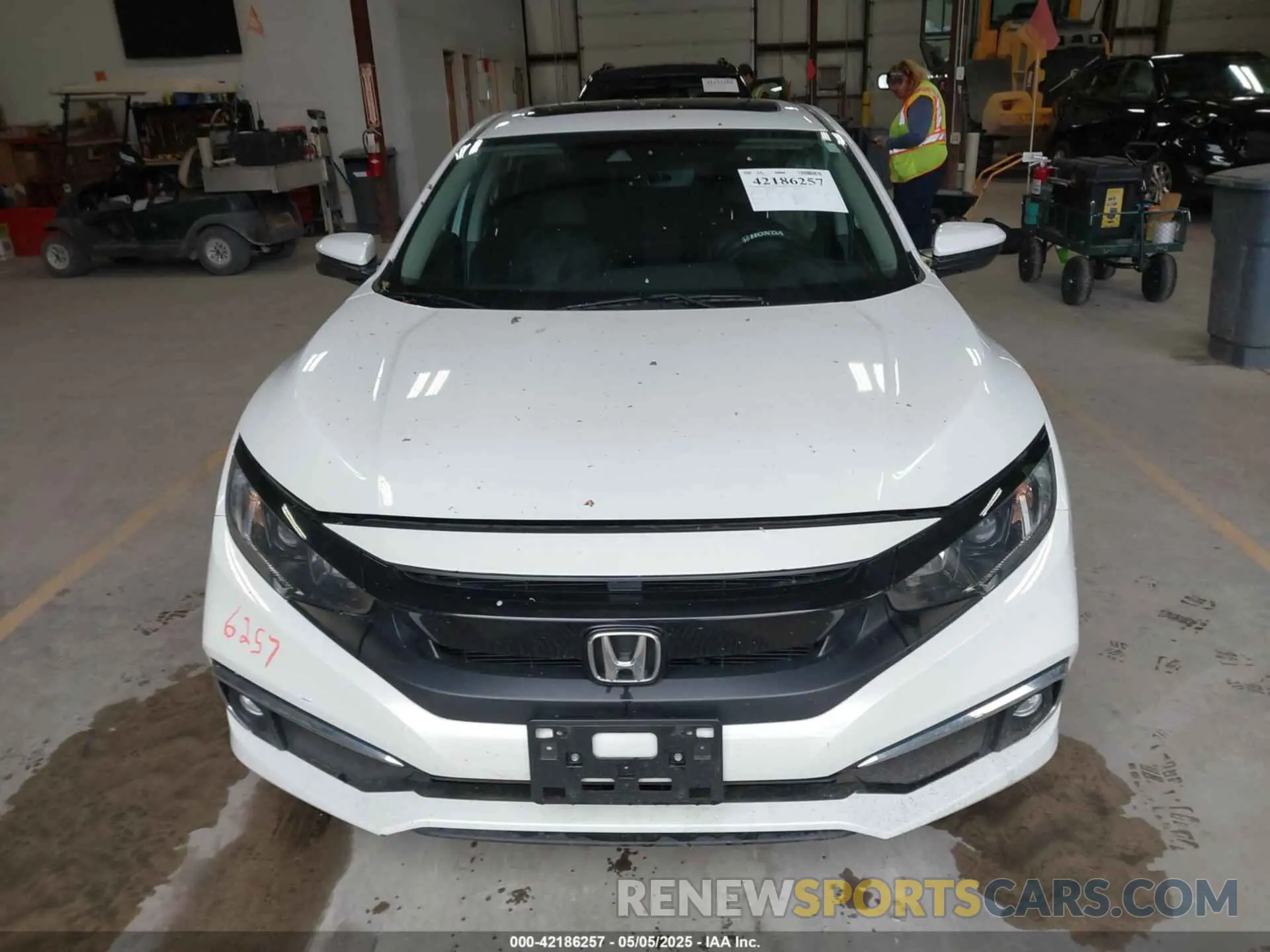 12 Photograph of a damaged car 19XFC1F7XME202207 HONDA CIVIC 2021