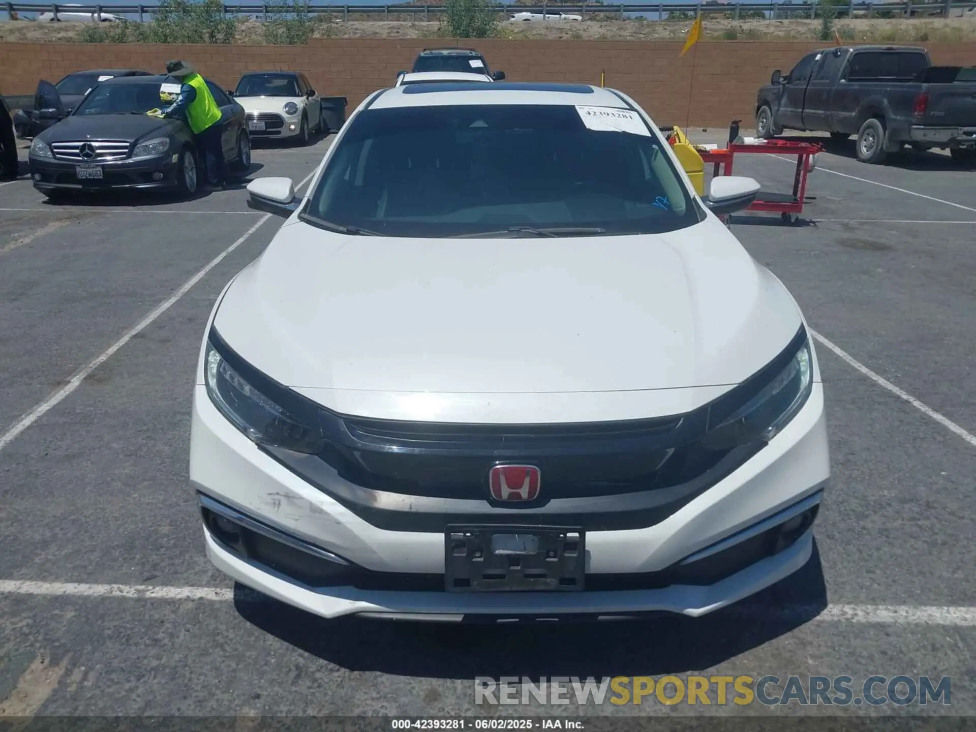 12 Photograph of a damaged car 19XFC1F95ME202228 HONDA CIVIC 2021