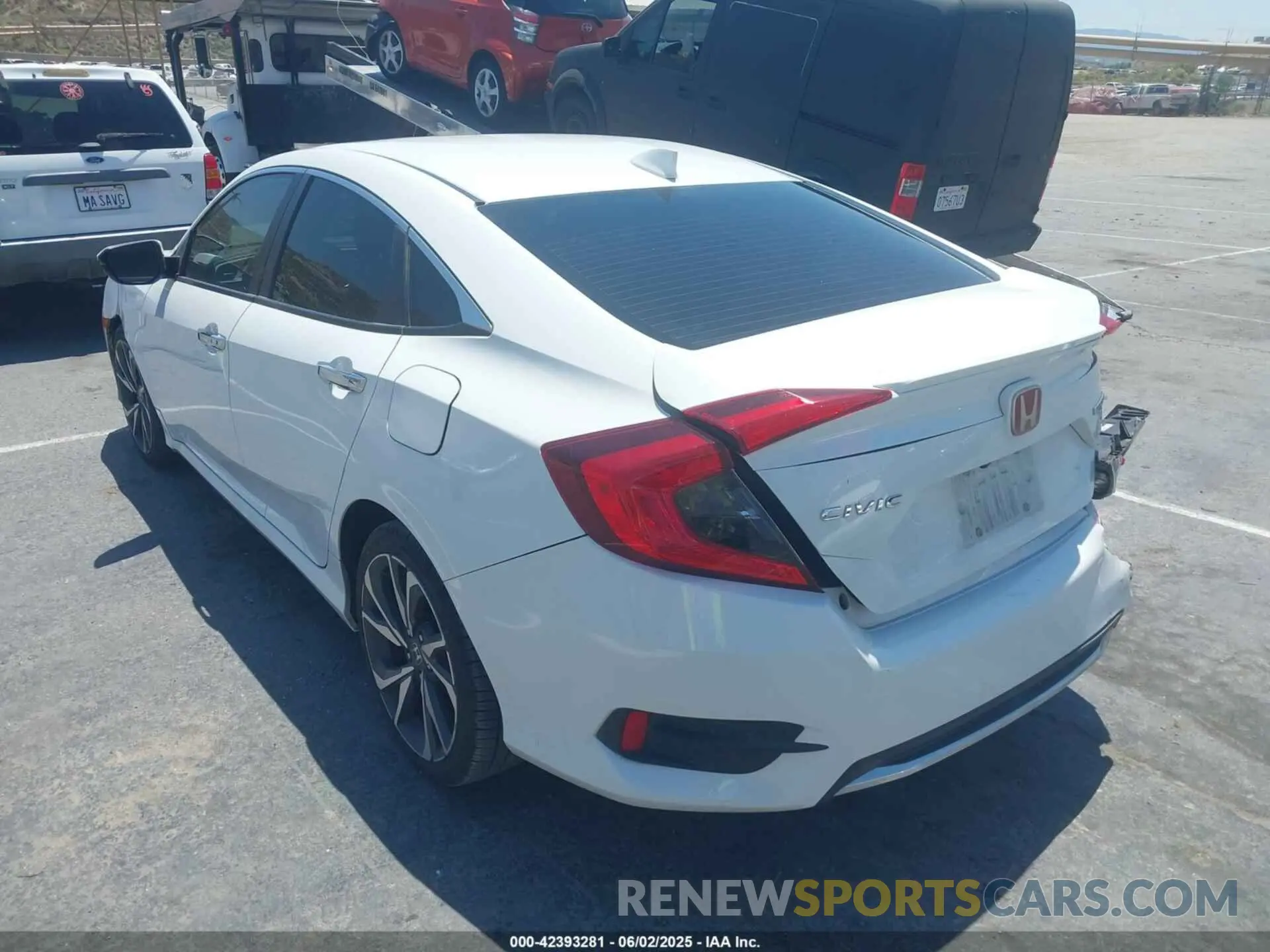 3 Photograph of a damaged car 19XFC1F95ME202228 HONDA CIVIC 2021