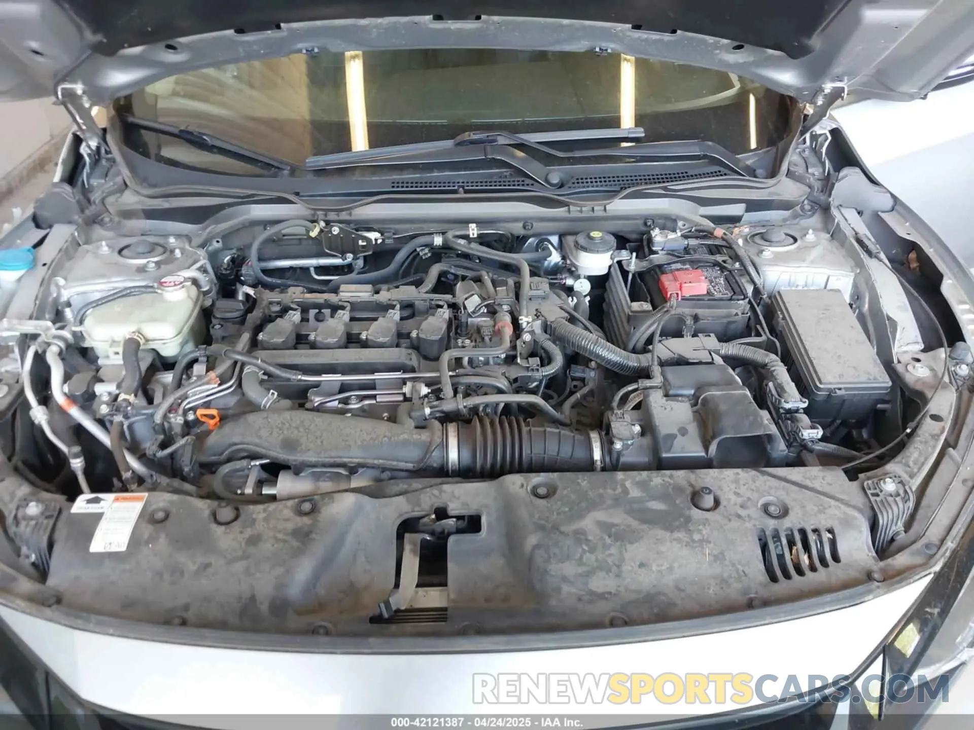 10 Photograph of a damaged car 19XFC1F97ME202456 HONDA CIVIC 2021