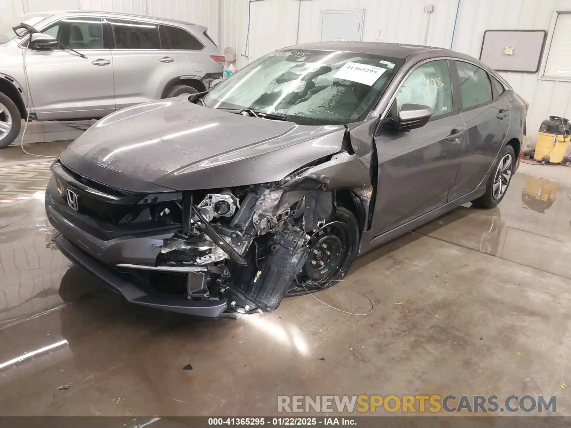 2 Photograph of a damaged car 19XFC2F61ME001485 HONDA CIVIC 2021