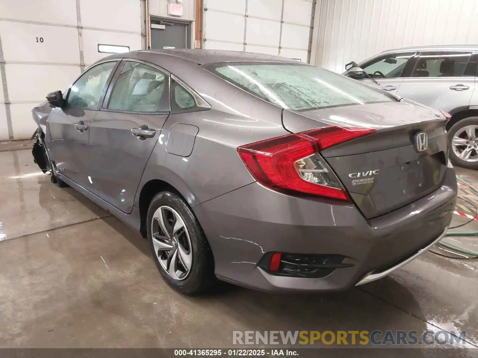 3 Photograph of a damaged car 19XFC2F61ME001485 HONDA CIVIC 2021