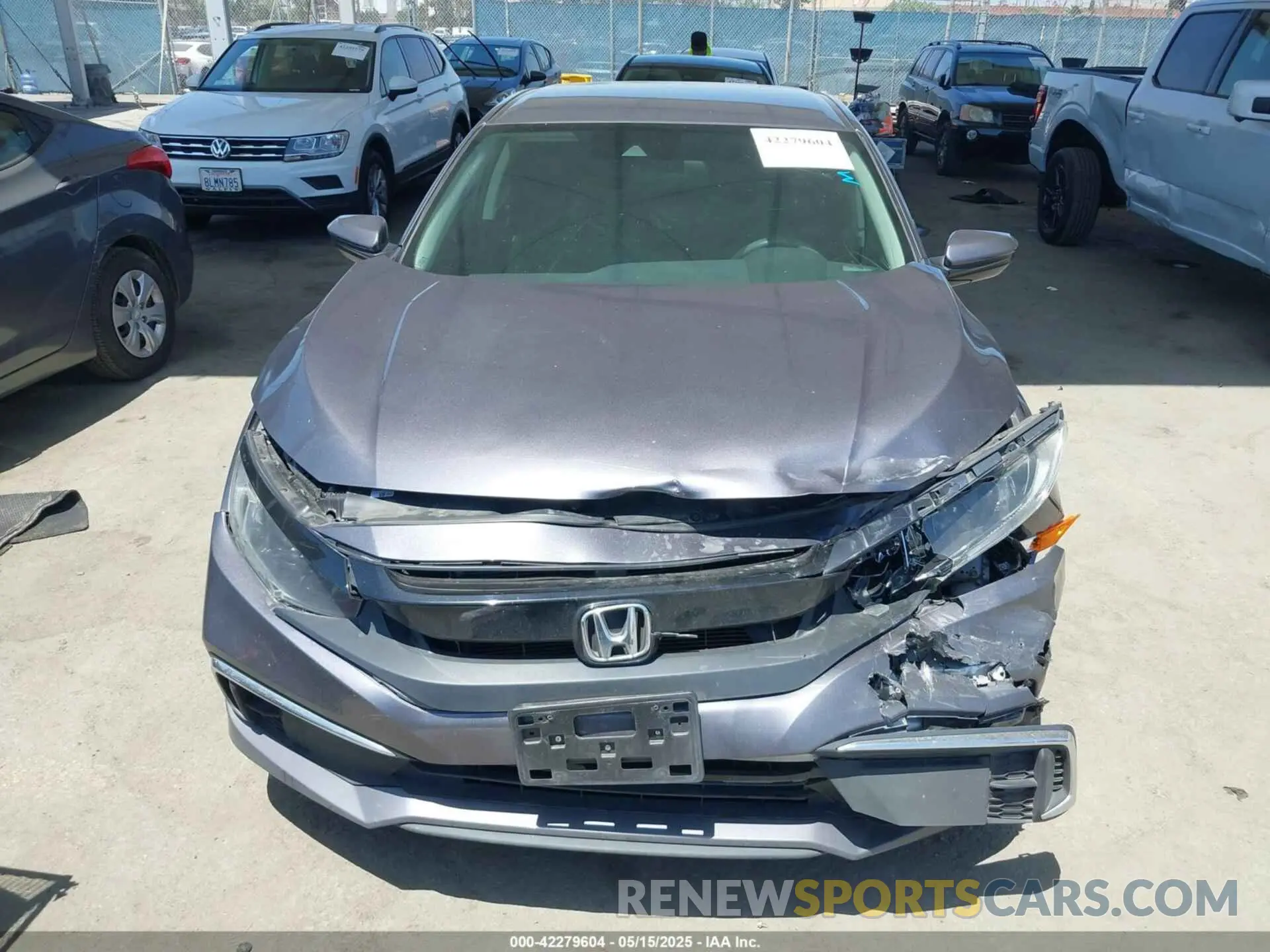 12 Photograph of a damaged car 19XFC2F62ME201341 HONDA CIVIC 2021